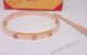 Cartier love bracelet Rose Gold Bracelet with 4 Diamonds (2)_th.jpg